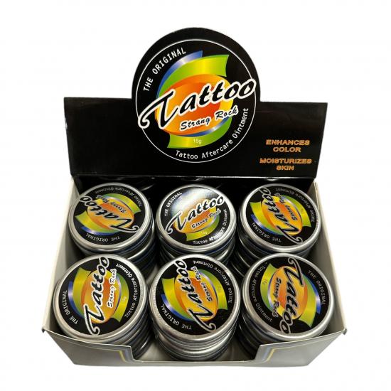 Strong Rock Tattoo Aftercare Ointment 15g (Box of 24)