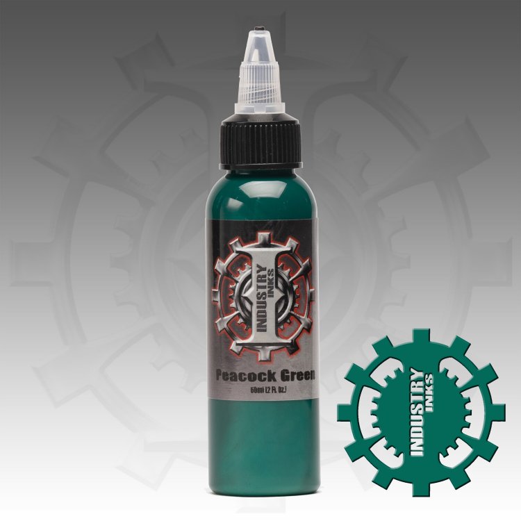 Industry Ink - Peacock Green