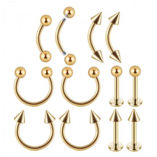 Tattoo Body Piercing - Gold